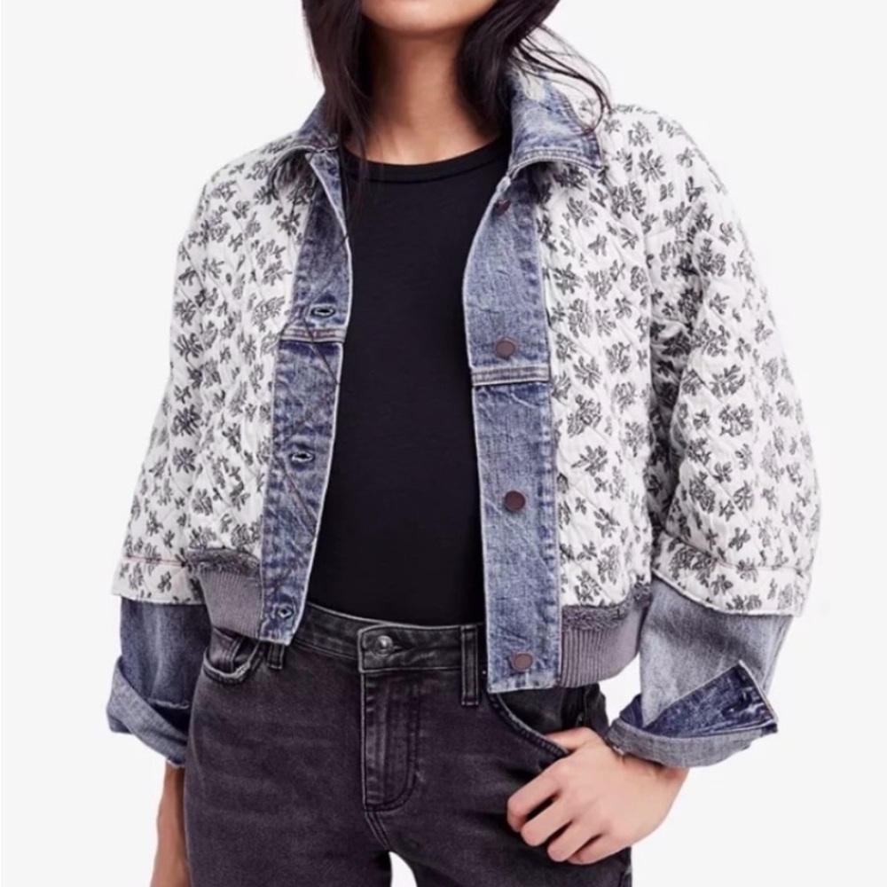 Free People Ditzy Denim Jacket
